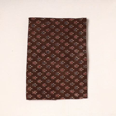 Buy Ajrakh Block Printed Cotton Precut Fabric  28 Online at iTokri.com