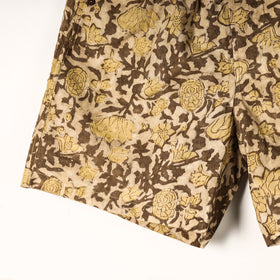  Ajrakh Block Printed Cotton Unisex Boxer/Shorts 