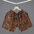 Buy Ajrakh Block Printed Cotton Unisex Boxer/Shorts Online at iTokri.com