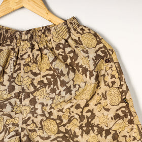  Ajrakh Block Printed Cotton Unisex Boxer/Shorts 