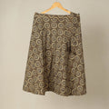 Ajrakh Block Printed Cotton Wrap Around Skirt 06 