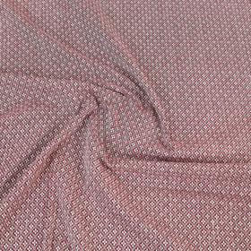 Brown - pure handloom cotton single bed cover from bijnor