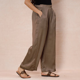 Buy Pure Modal Silk Plain Palazzo Online l iTokri.com
