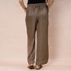 Buy Pure Modal Silk Plain Palazzo Online l iTokri.com