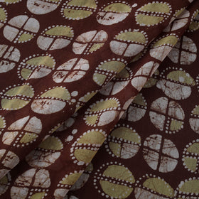 Pure mul cotton kutch hand batik fabric 07 - handcrafted