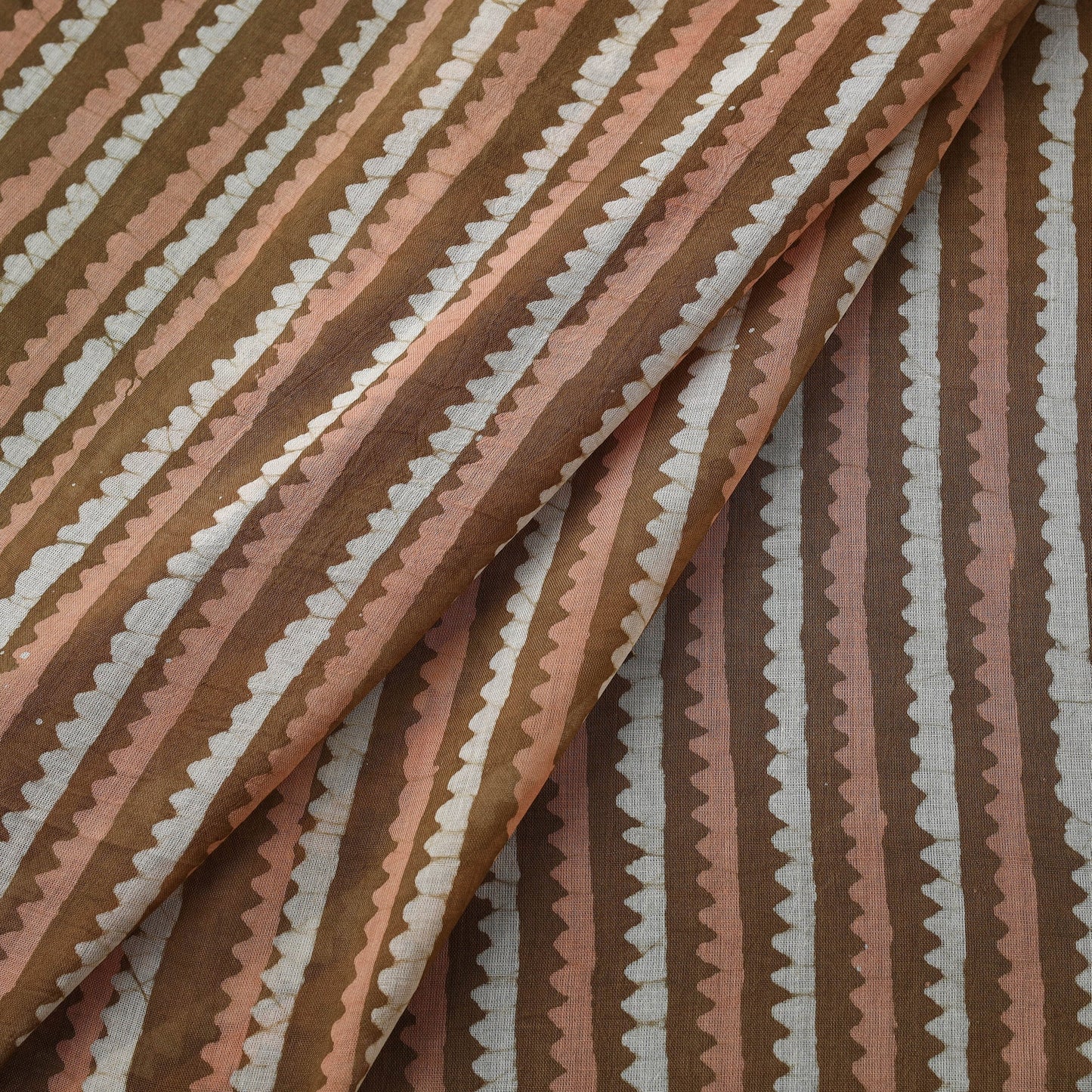 Pure mul cotton kutch hand block batik print fabric 15