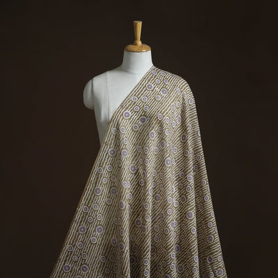 Pure mul cotton kutch hand block batik print fabric 22