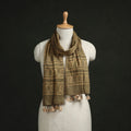 Pure mul cotton kutch hand block batik print stole