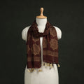 Pure mul cotton kutch hand block batik print stole