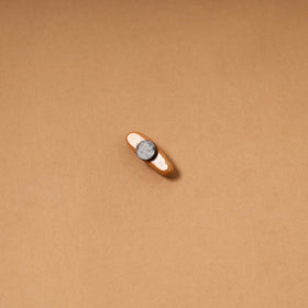 Brown - quirklets handpainted clay bread fridge magnet 22