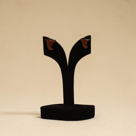 Quirklets handpainted clay stud earrings 49 - handcrafted