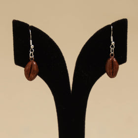 Quirklets handpainted clay earrings 62 - handcrafted