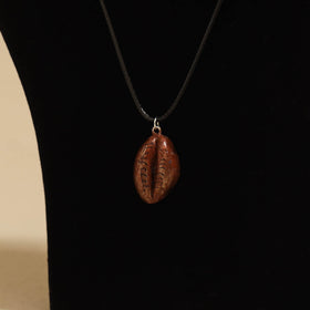 Quirklets handpainted clay pendant necklace 24 - handcrafted