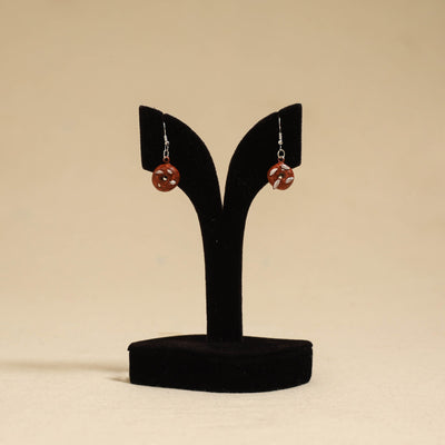 Quirklets handpainted clay earrings 60 - handcrafted