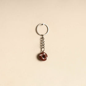 Brown - quirklets handpainted clay doughnut keychain 06
