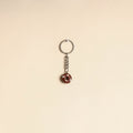 Brown - quirklets handpainted clay doughnut keychain 06
