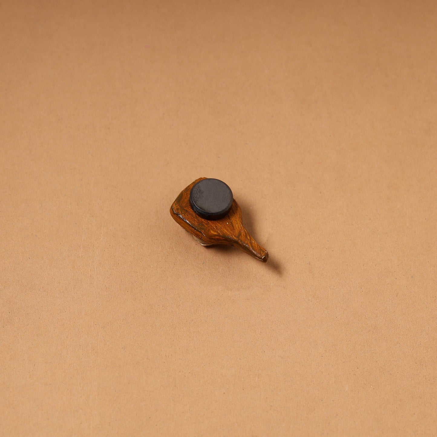 Brown - quirklets handpainted clay doughnuts serving tray