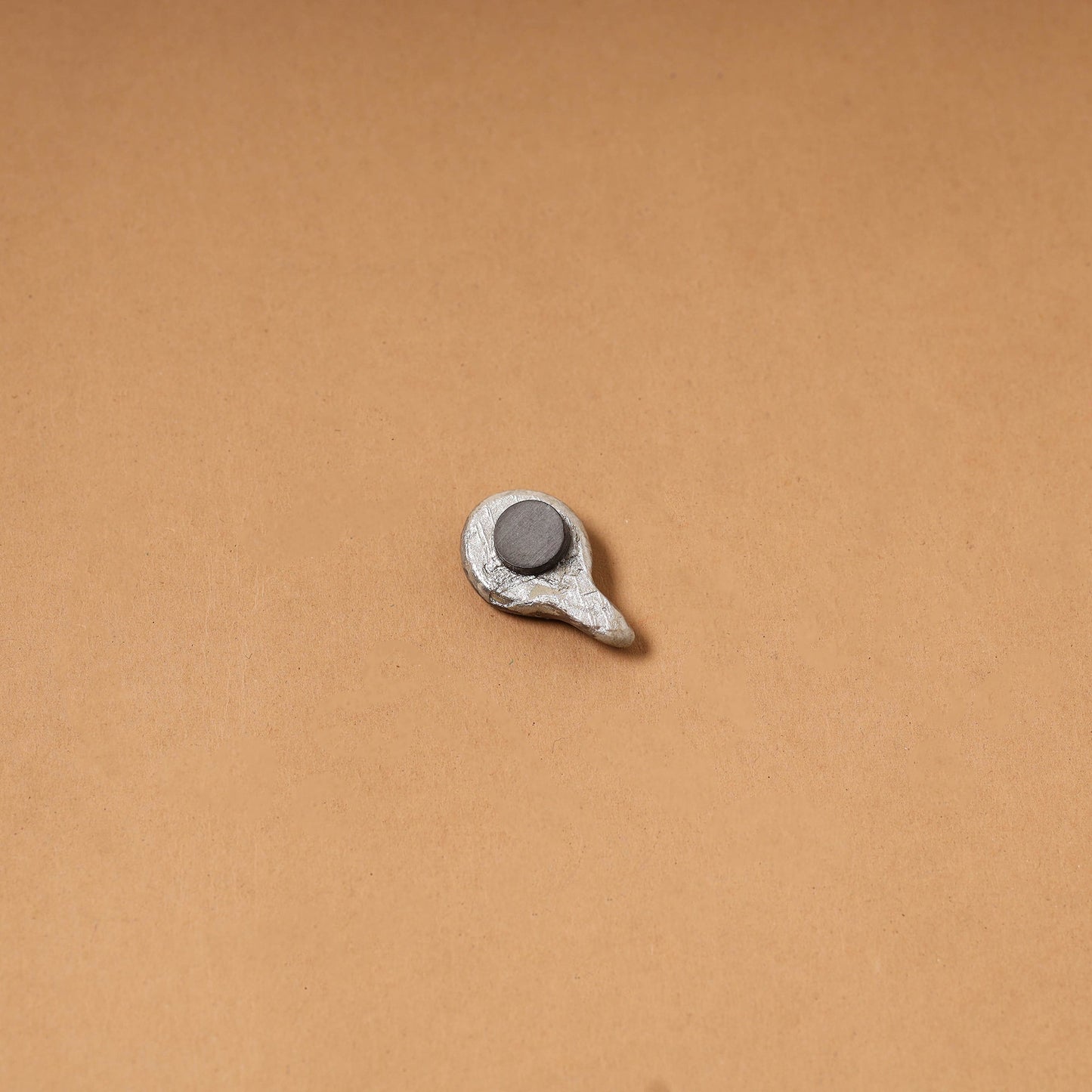 Brown - quirklets handpainted clay fridge magnet 34