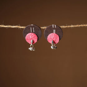 Nikhat Thread Work GS Fabart Earrings 