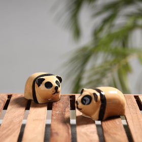  Handcrafted Ceramic Toys (Set of 2) 