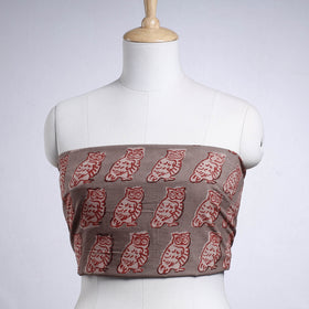 Buy Rangoli Bindaas Block Printed Cotton Blouse Piece 