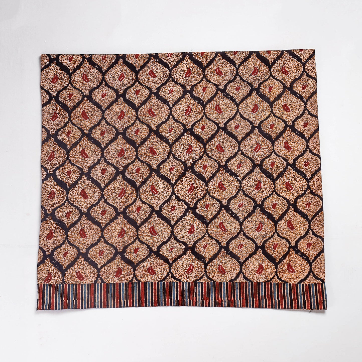 Rangoli Kalamkari Block Printing Cotton Blouse Piece