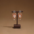 Riya mirror & ghungroo work gs fabart handmade earrings