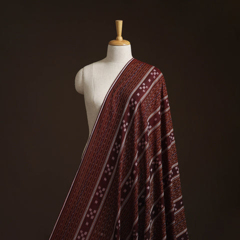 Sambalpuri ikat cotton fabric 01 - handcrafted