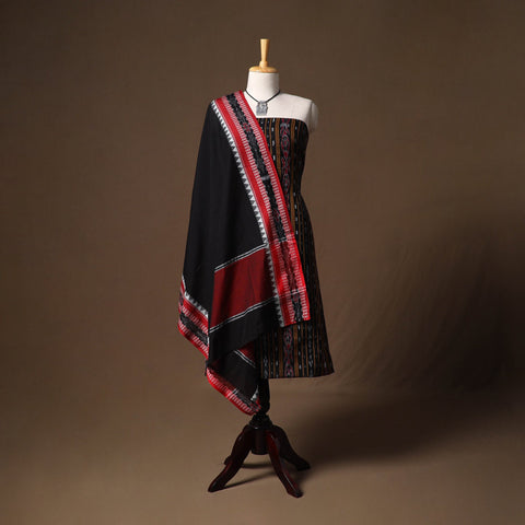 Sambalpuri ikat handloom cotton 2pc unstitched dress