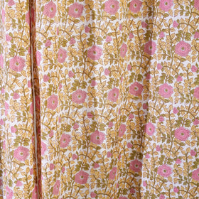 Sanganeri printed cotton door curtain (7 x 3 feet) (single