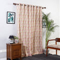 Sanganeri printed cotton door curtain (7 x 3 feet) (single