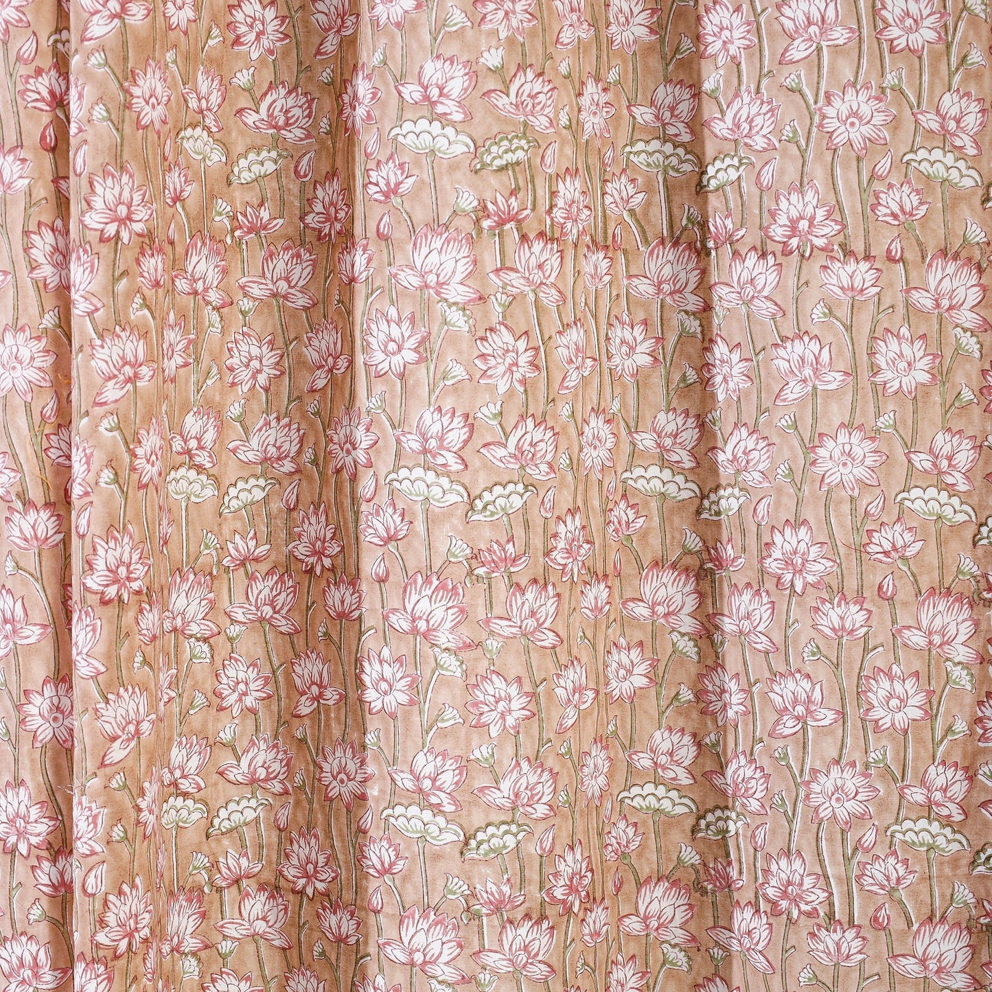 Sanganeri printed cotton door curtain (7 x 3 feet) (single