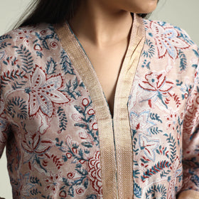 Sanganeri Kurta with Palazzo & Dupatta Set
