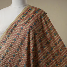Brown - sanganeri cotton fabric 03 - handcrafted