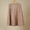 Brown - sanganeri cotton wrap around skirt 14 - handcrafted