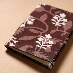  Sanganeri Fabric Cover Handmade Paper Notebook 