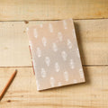  Sanganeri Fabric Cover Handmade Paper Notebook 