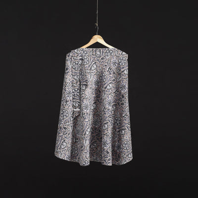 Sanganeri hand cotton wrap around skirt 47 - handcrafted