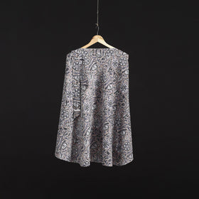 Sanganeri hand cotton wrap around skirt 47 - handcrafted