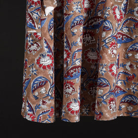 Sanganeri hand cotton wrap around skirt 60 - handcrafted