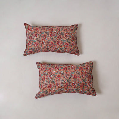 Sanganeri hand block print pillow cover (set of 2) 13