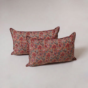 Sanganeri hand block print pillow cover (set of 2) 13