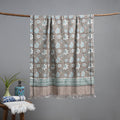 Sanganeri handloom towel 20 - handcrafted