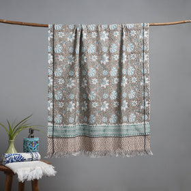 Sanganeri handloom towel 20 - handcrafted
