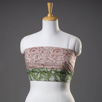 Block Printed Blouse Piece
