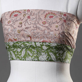 Block Printed Blouse Piece
