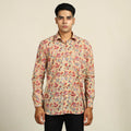  Sanganeri Block Printed Cotton Men Full Sleeve Shirt 04 