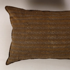 Brown - set of 2 akola cotton pillow covers 09 - handcrafted