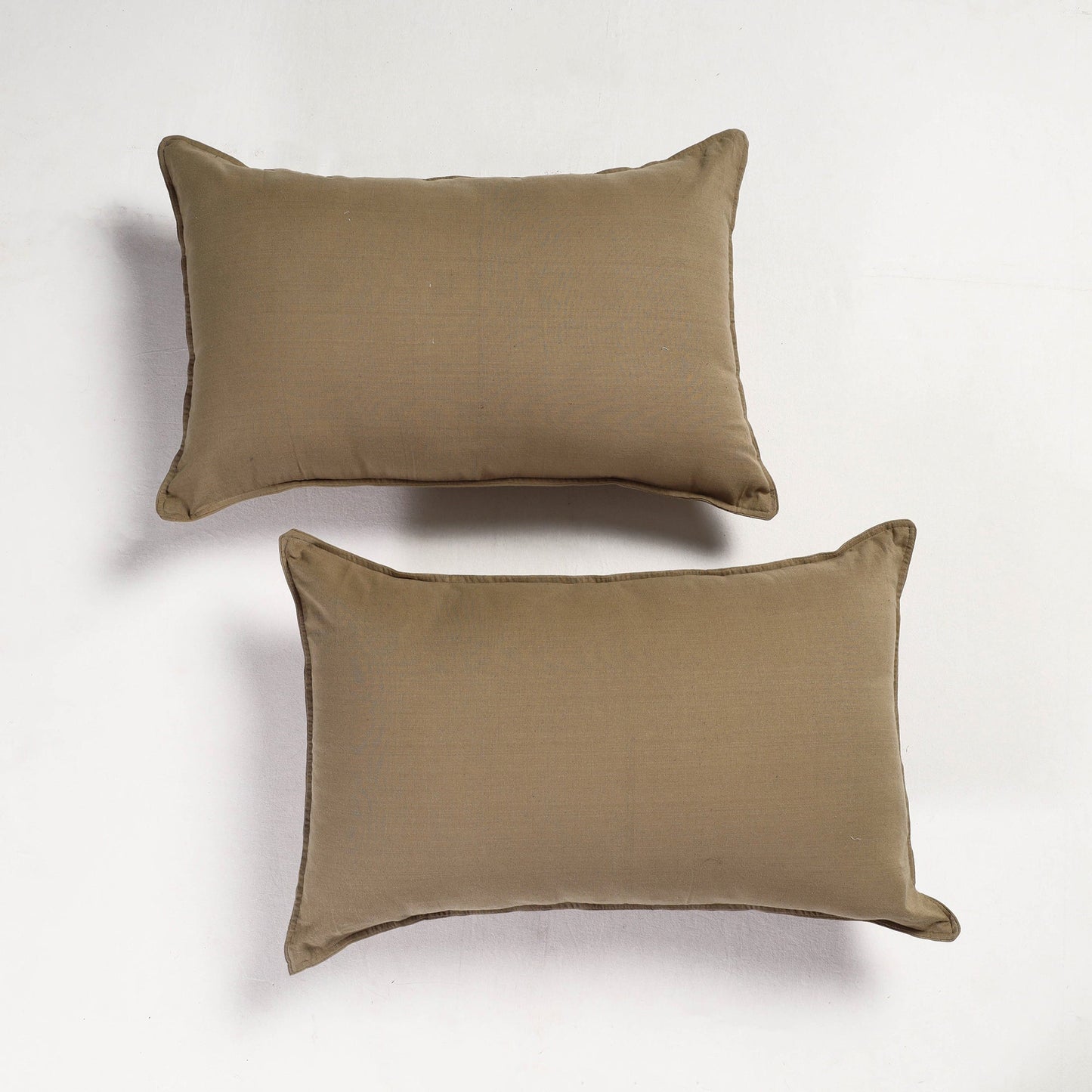 Buy Set of 2 - Fine Cotton Handloom Pillow Covers (26 x 17 in) Online at iTokri.com