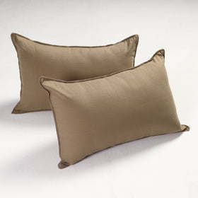 Buy Set of 2 - Fine Cotton Handloom Pillow Covers (26 x 17 in) Online at iTokri.com